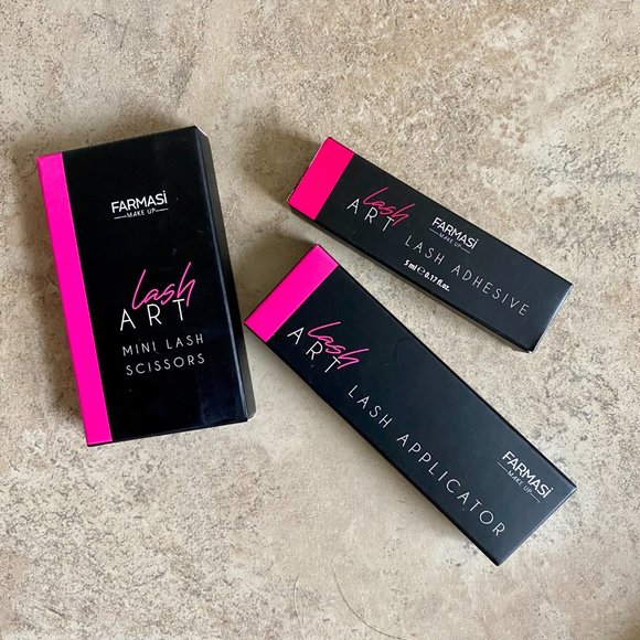 Farmasi Makeup Farmasi Lash Art Accessory Set Scissor Lash Adhesive